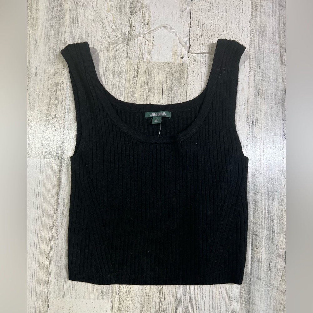 Wild Fable Women’s black tank top Sz XS
